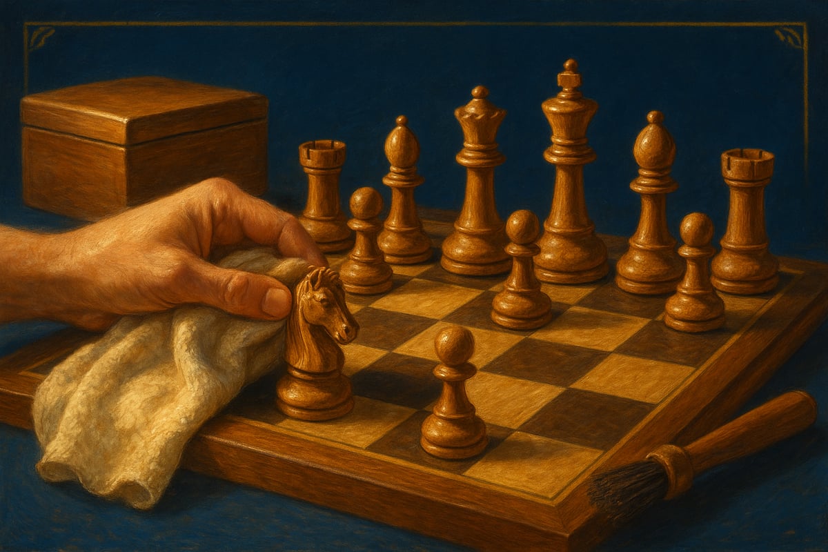 Caring for Wooden Chess Set Pieces: Maintenance and Preservation
