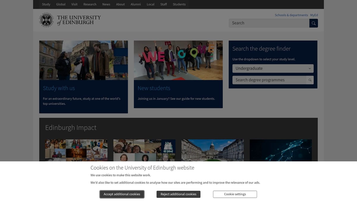 9 Best BTech AI Courses to Boost Your Career in 2026 - University of Edinburgh – BEng Artificial Intelligence and Computer Science