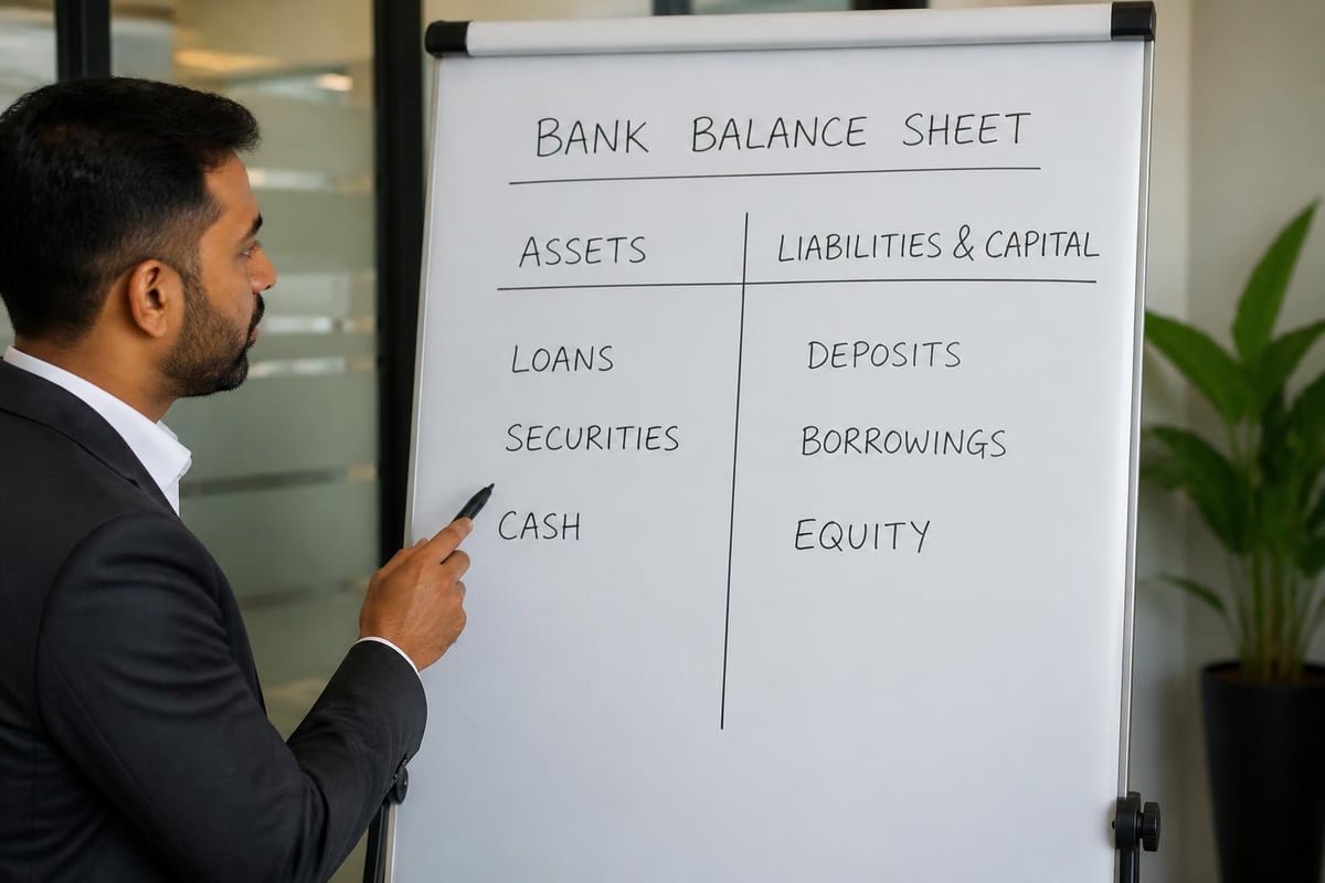 Bank balance sheet structure