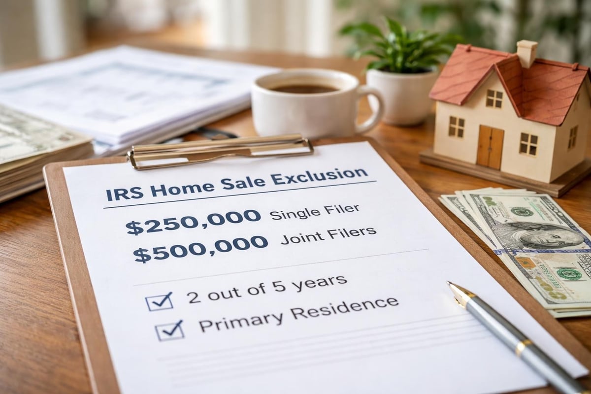 Home sale tax benefits