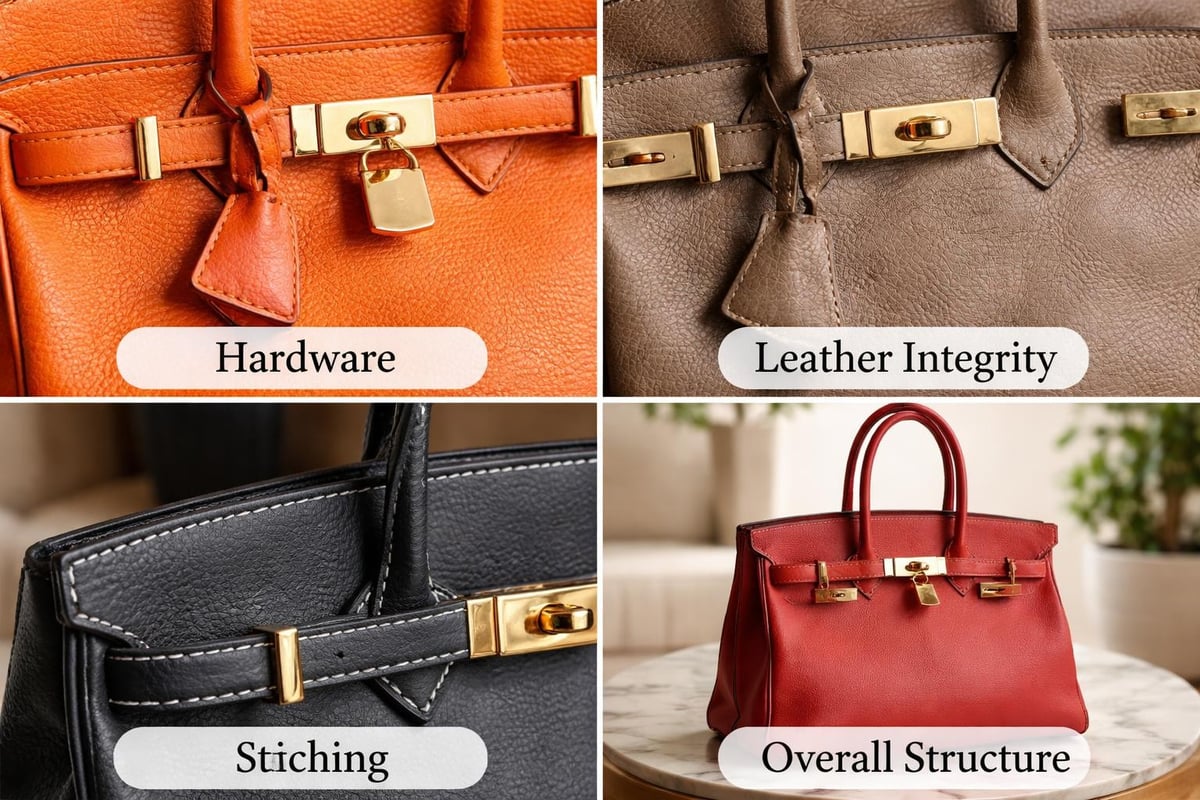 Hermès bag condition factors