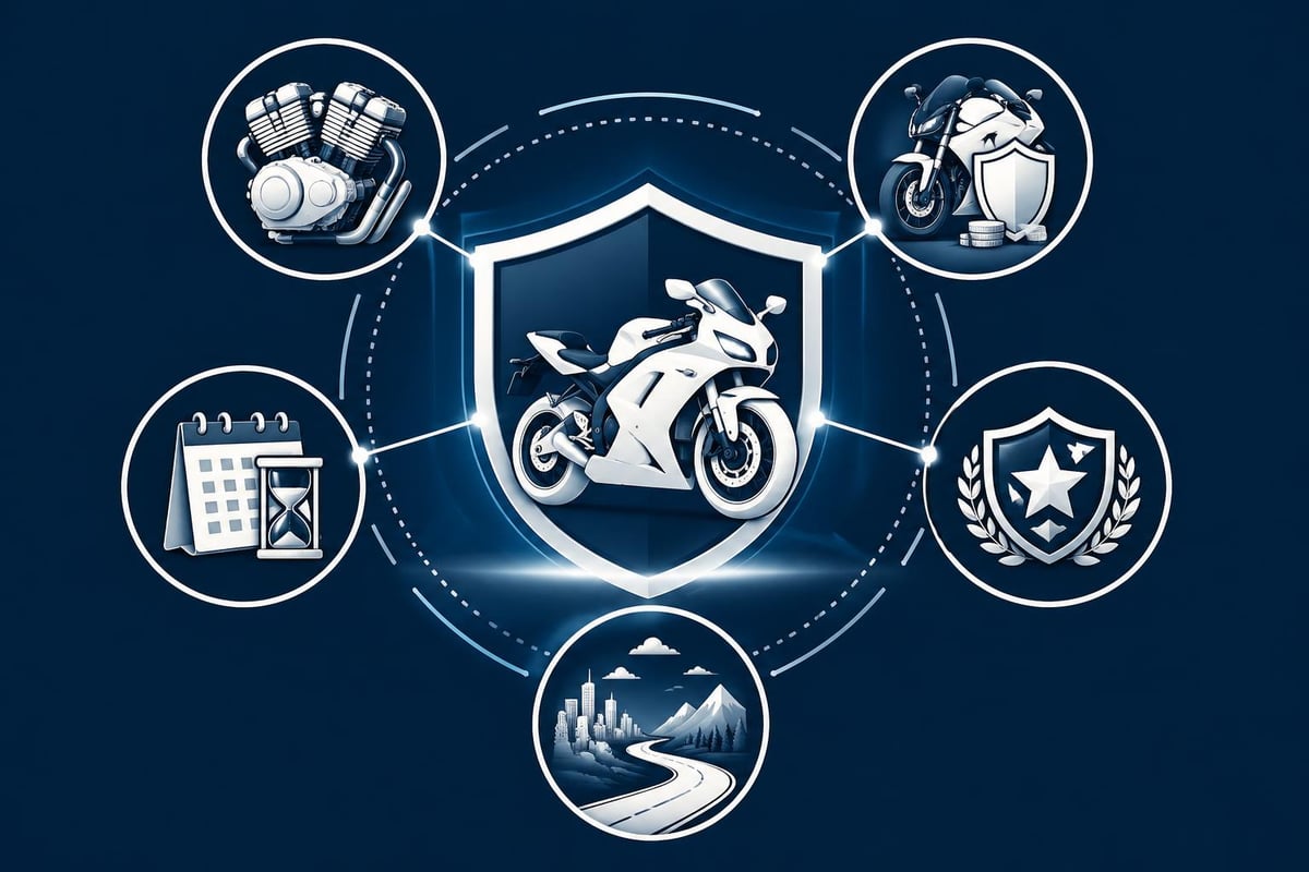 Factores de precio del seguro de moto
