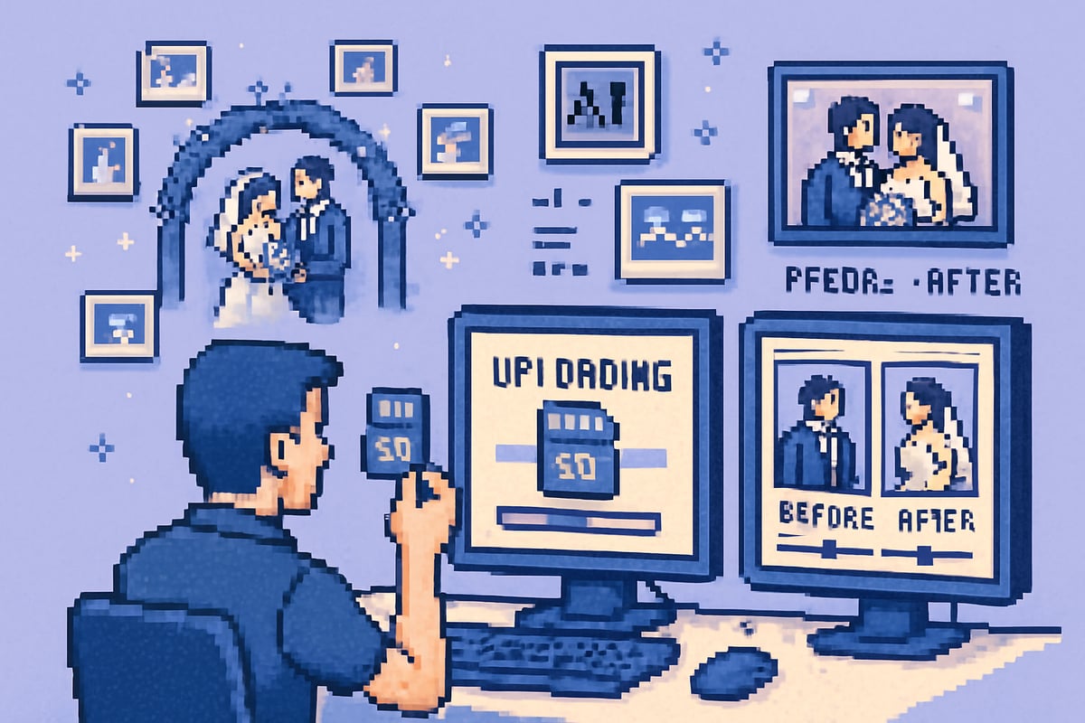 Step-by-Step Guide to AI Wedding Photo Editing Workflow