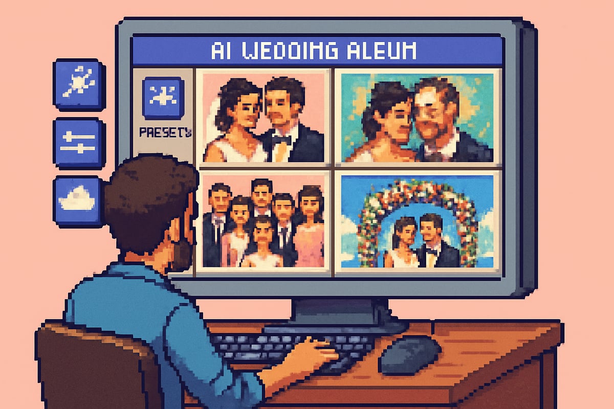 Creative Enhancements & Artistic AI Techniques for Wedding Photos