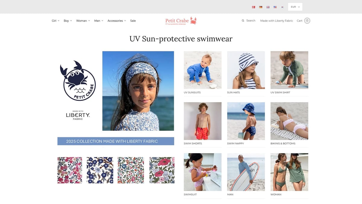7 Best Children's Long Sleeve Swimsuit Trends 2026 - Petit Crabe UV Swimsuit – Danish Design & Everyday Wearability