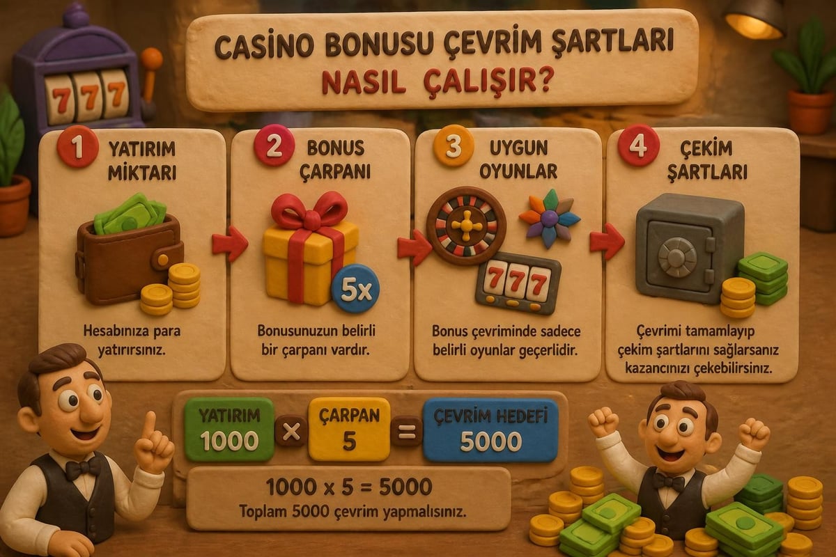 Bonus çevrim şartları