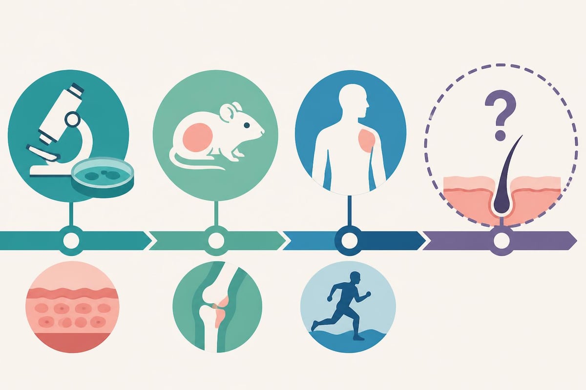 Research timeline for BPC-157