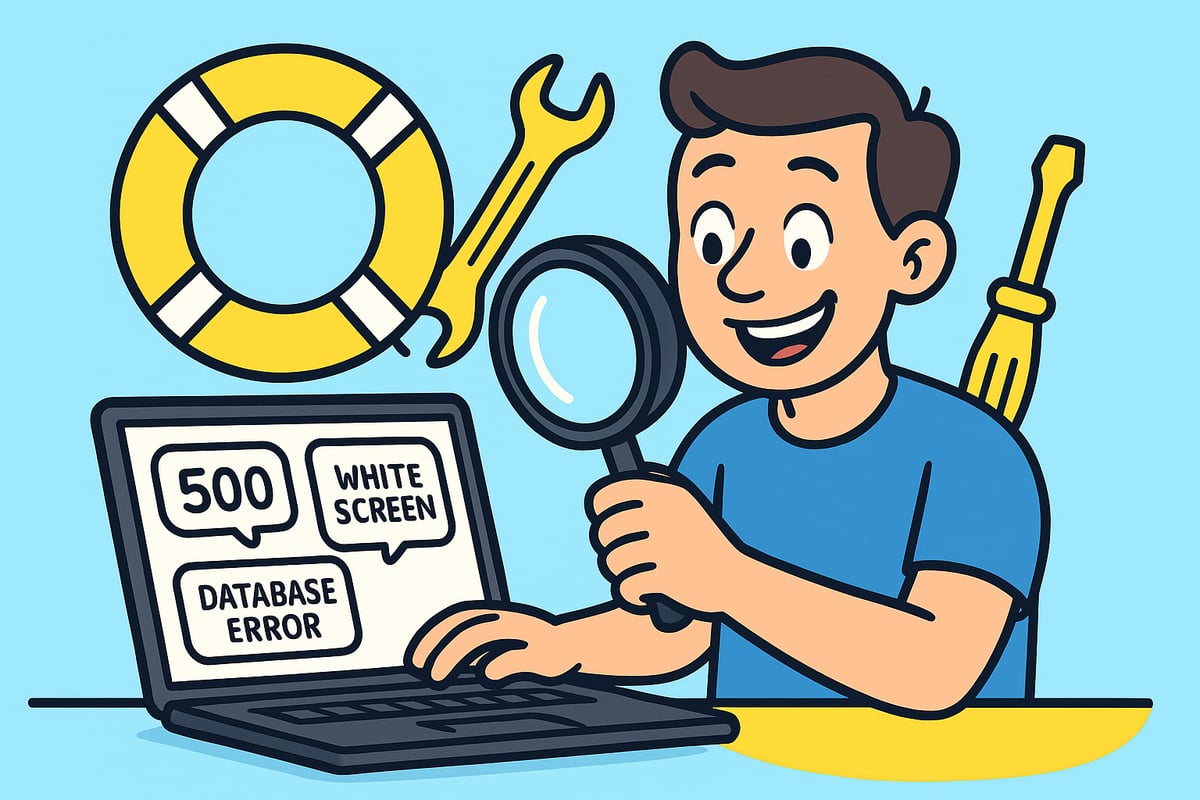 Stapsgewijs WordPress Fouten Oplossen