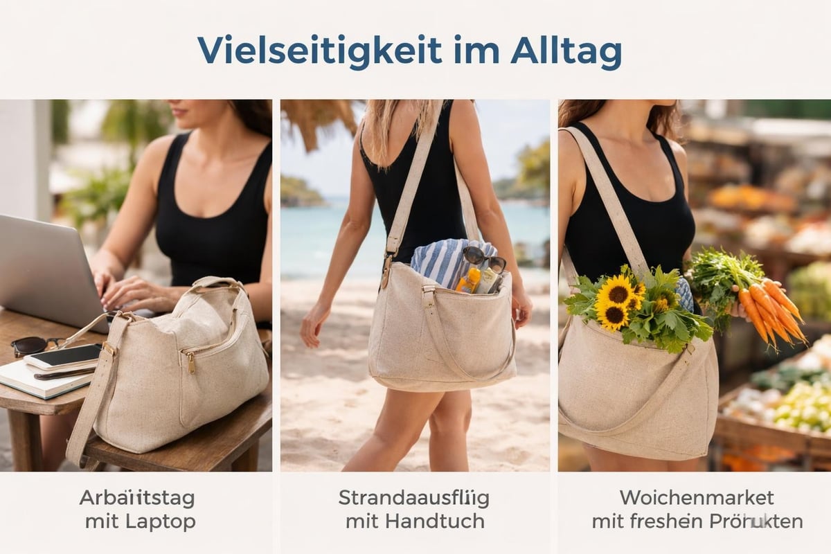 Umhängetasche vielseitig einsetzbar