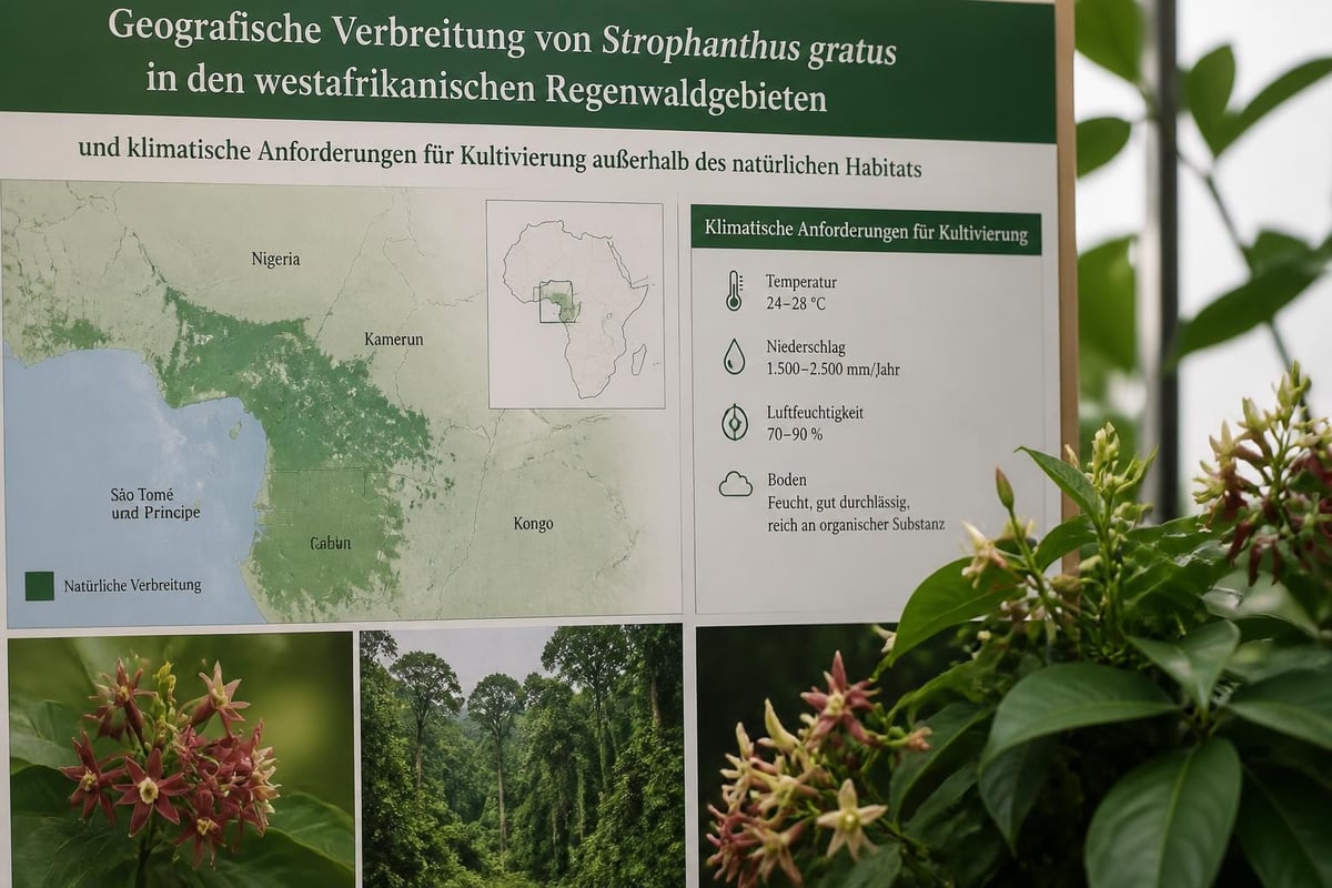 Strophanthus gratus Verbreitung