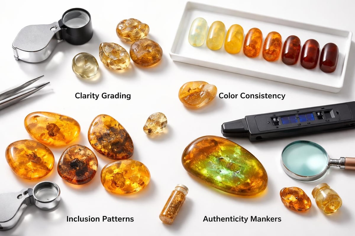 Amber quality assessment criteria