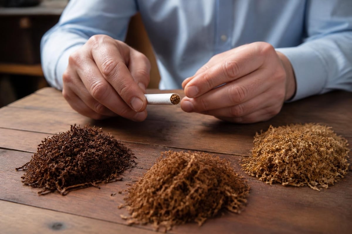 Davidoff tobacco blending process