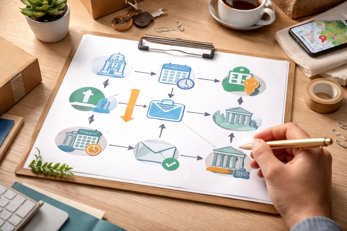 Checklist déménagement administrative