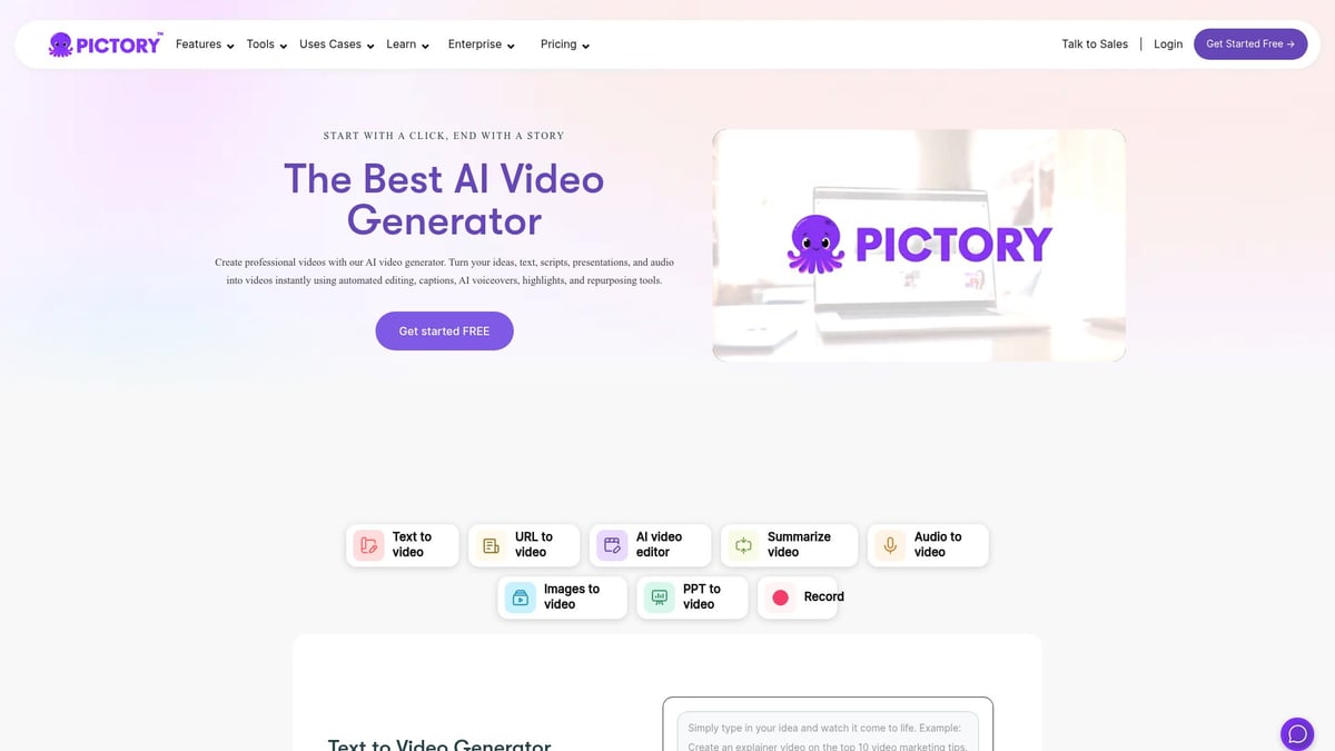 7 Amazing Free AI Music Video Maker Tools for 2026 - Pictory