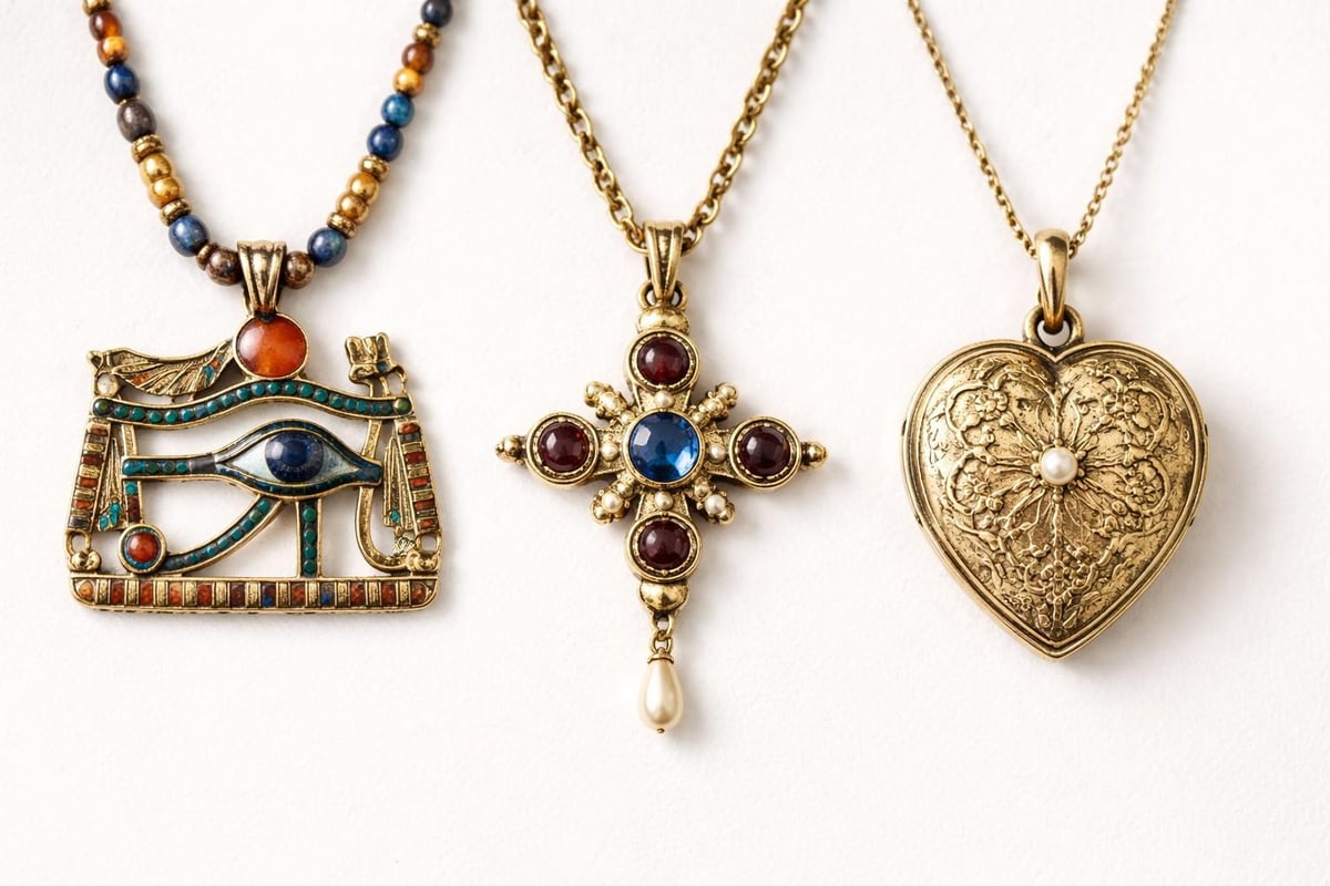 Historical evolution of pendant styles