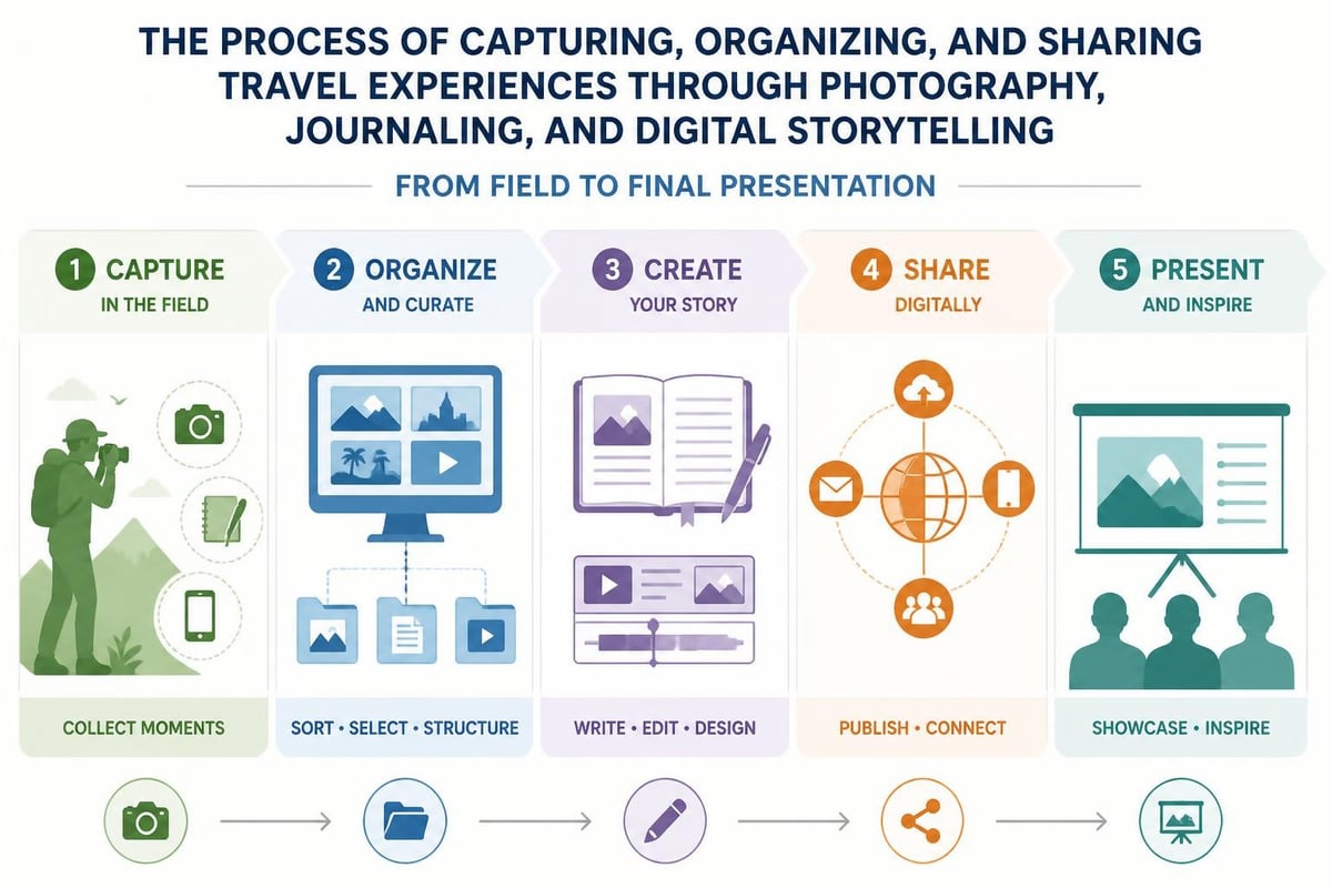 Travel documentation workflow