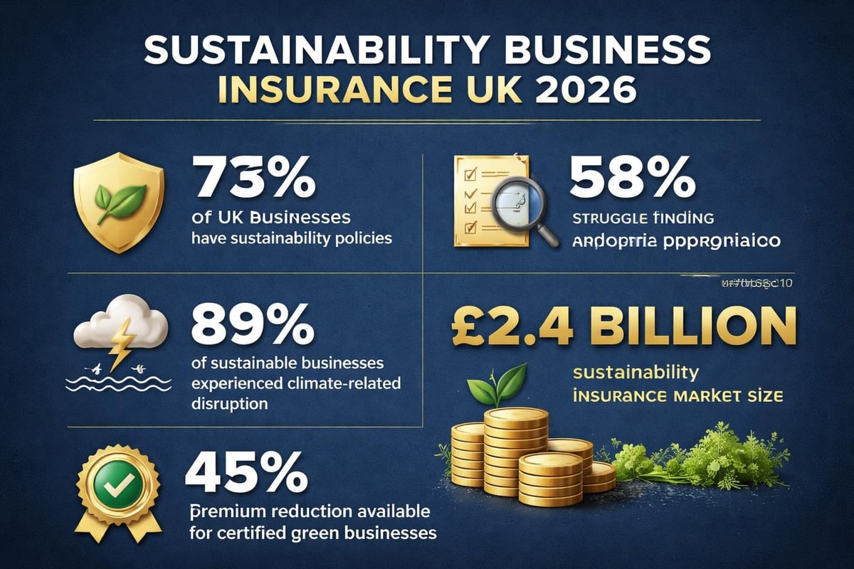Sustainability insurance infographic