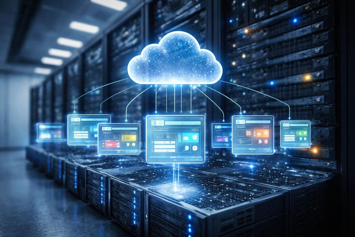Cloud server virtualization architecture