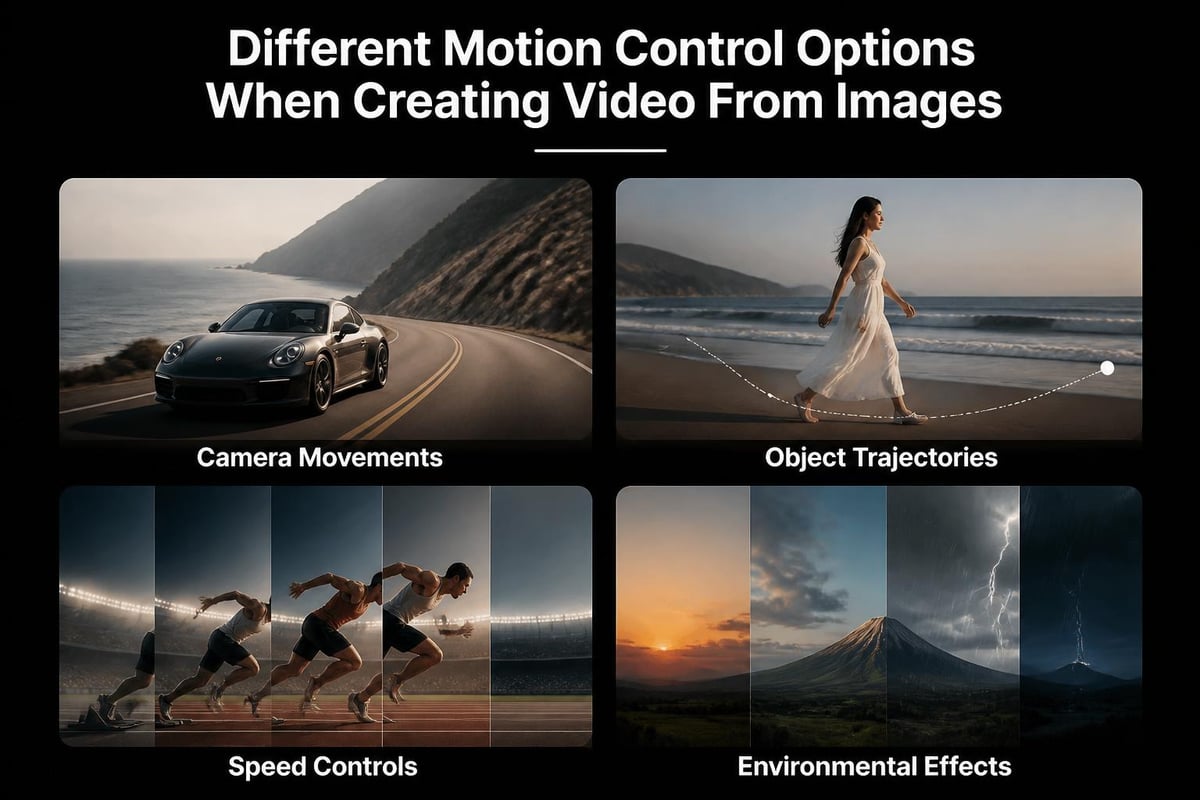 Motion control parameters