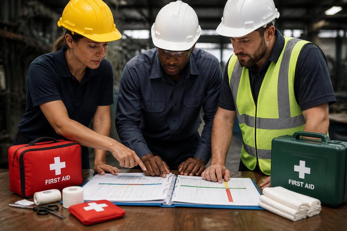 Workplace first aid compliance