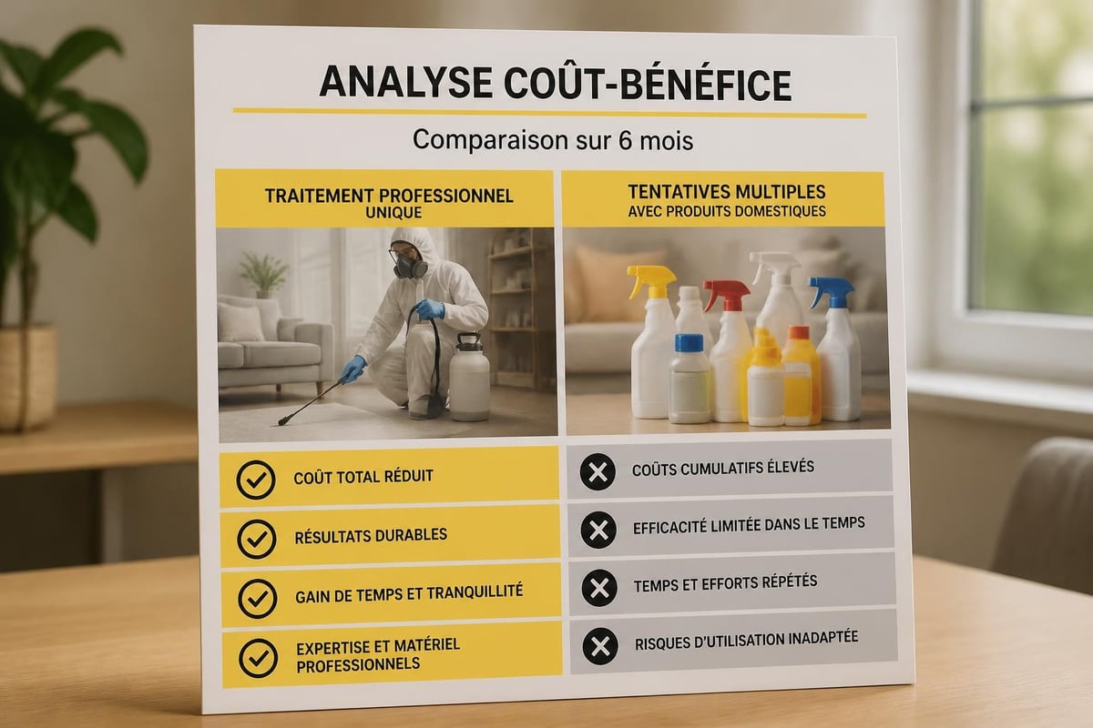 Comparaison financière des solutions anti-punaises