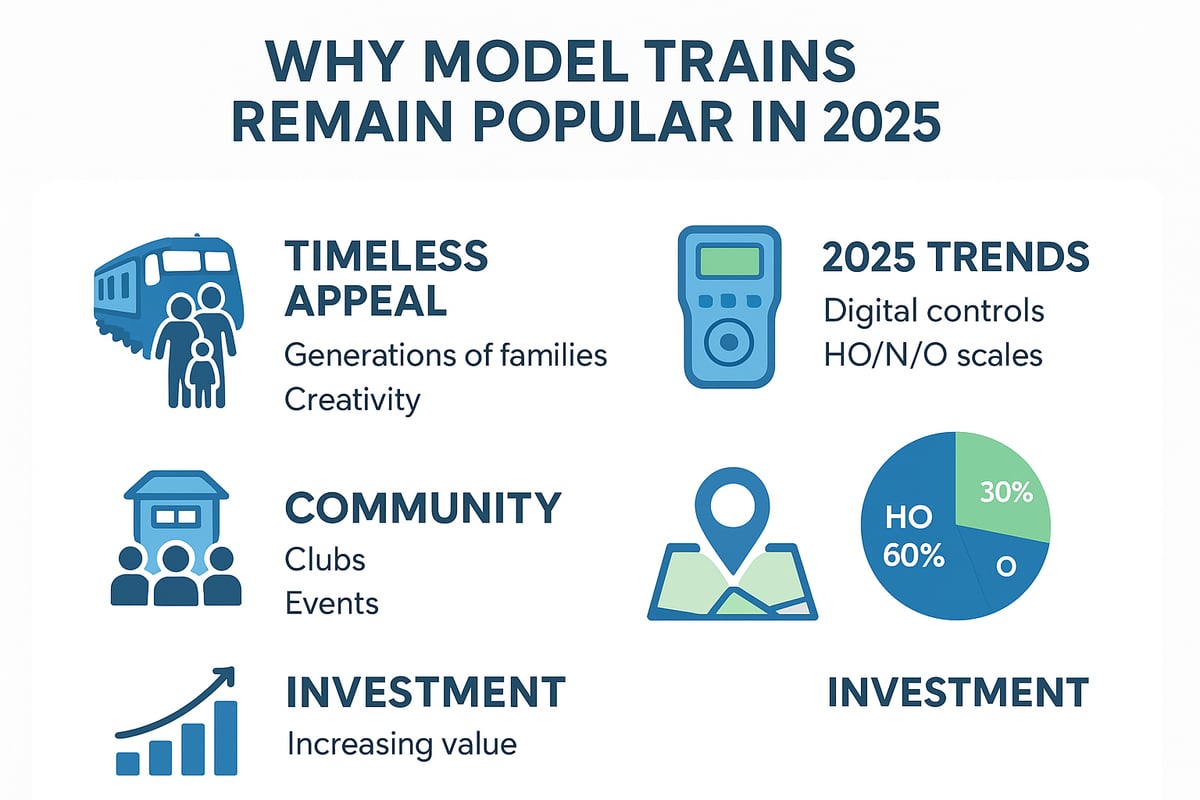 Why Model Trains Remain Popular in 2025
