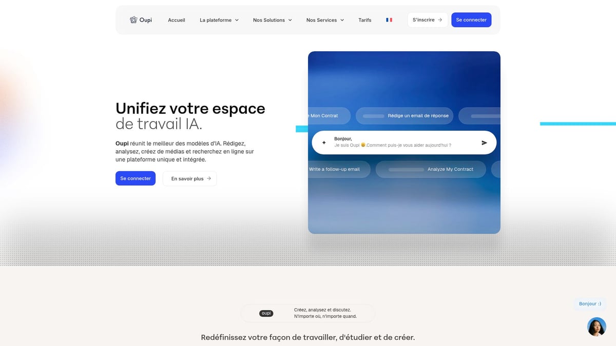 7 Outil Intelligence Artificielle Incontournables en 2026 - Oupi