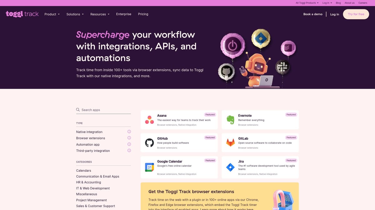 9 Essential Agency Browser Extension Tools for 2026 Success - Toggl Track Browser Extension