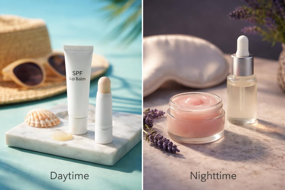 Day and night lip care