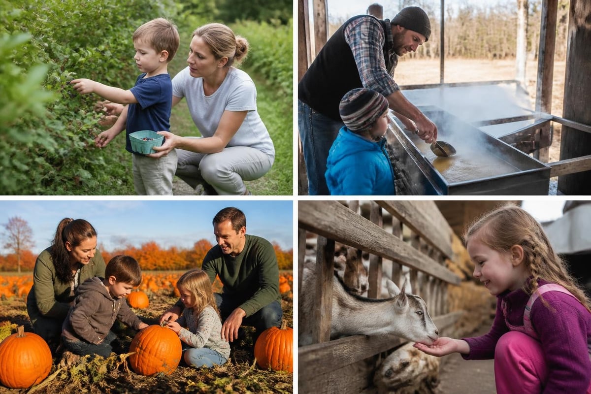 Educational farm activities