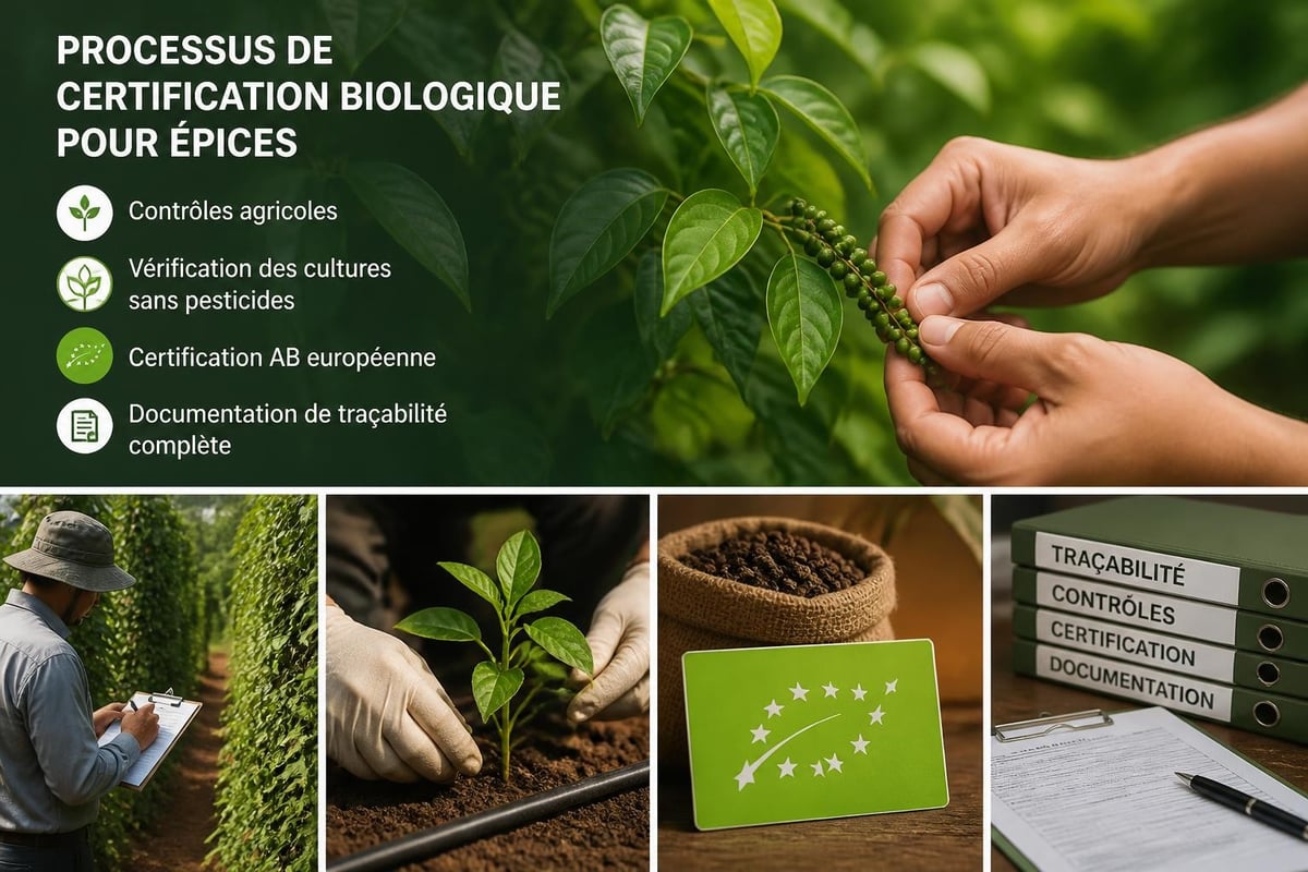Certification biologique des épices
