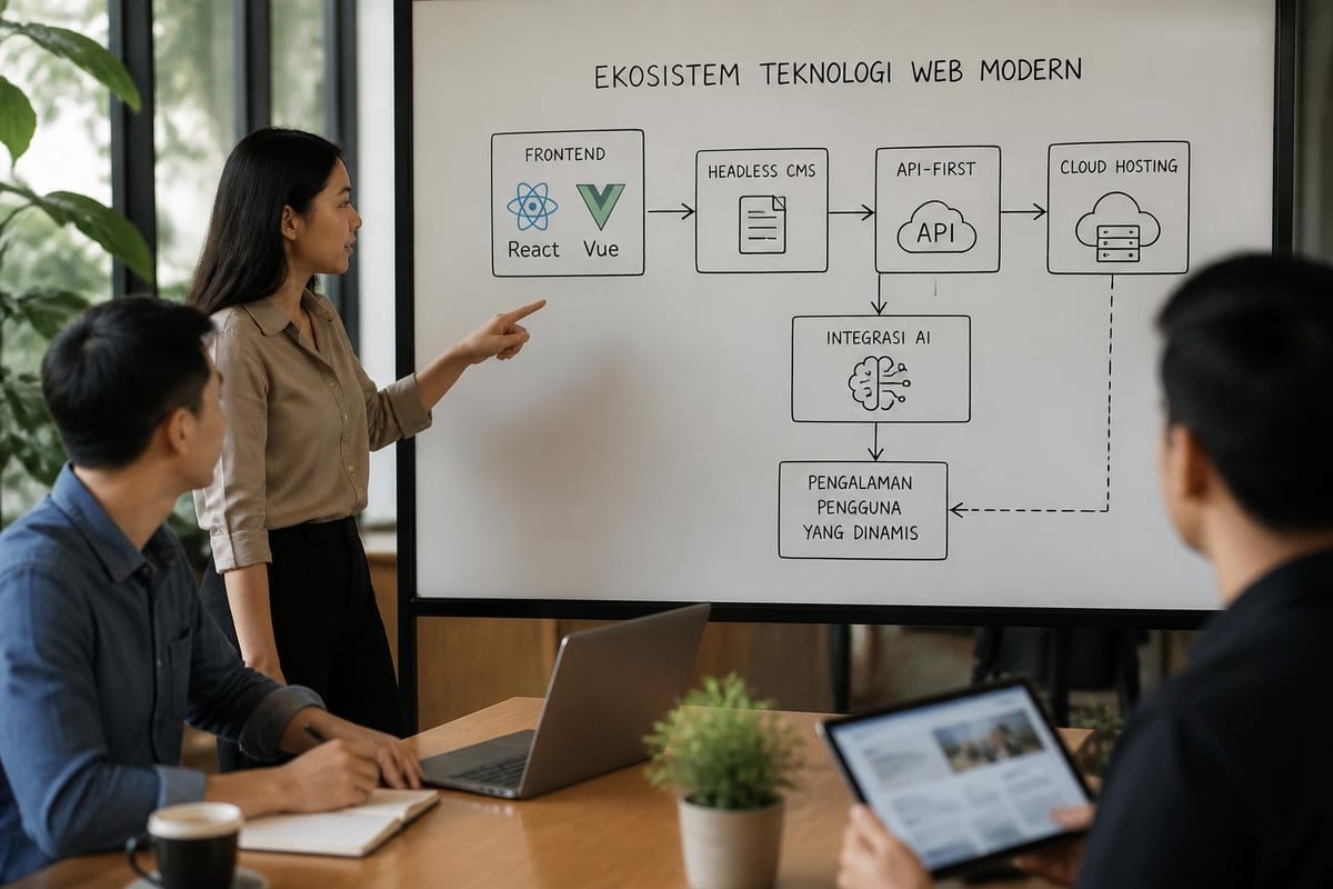 Modern web technologies ecosystem