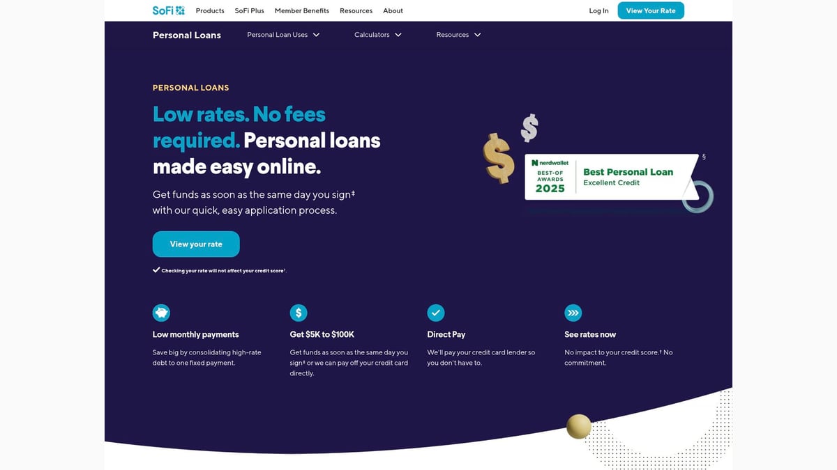 7 Essential Personal Bank Loan Interest Rates to Know in 2026 - SoFi Personal Loan Rates