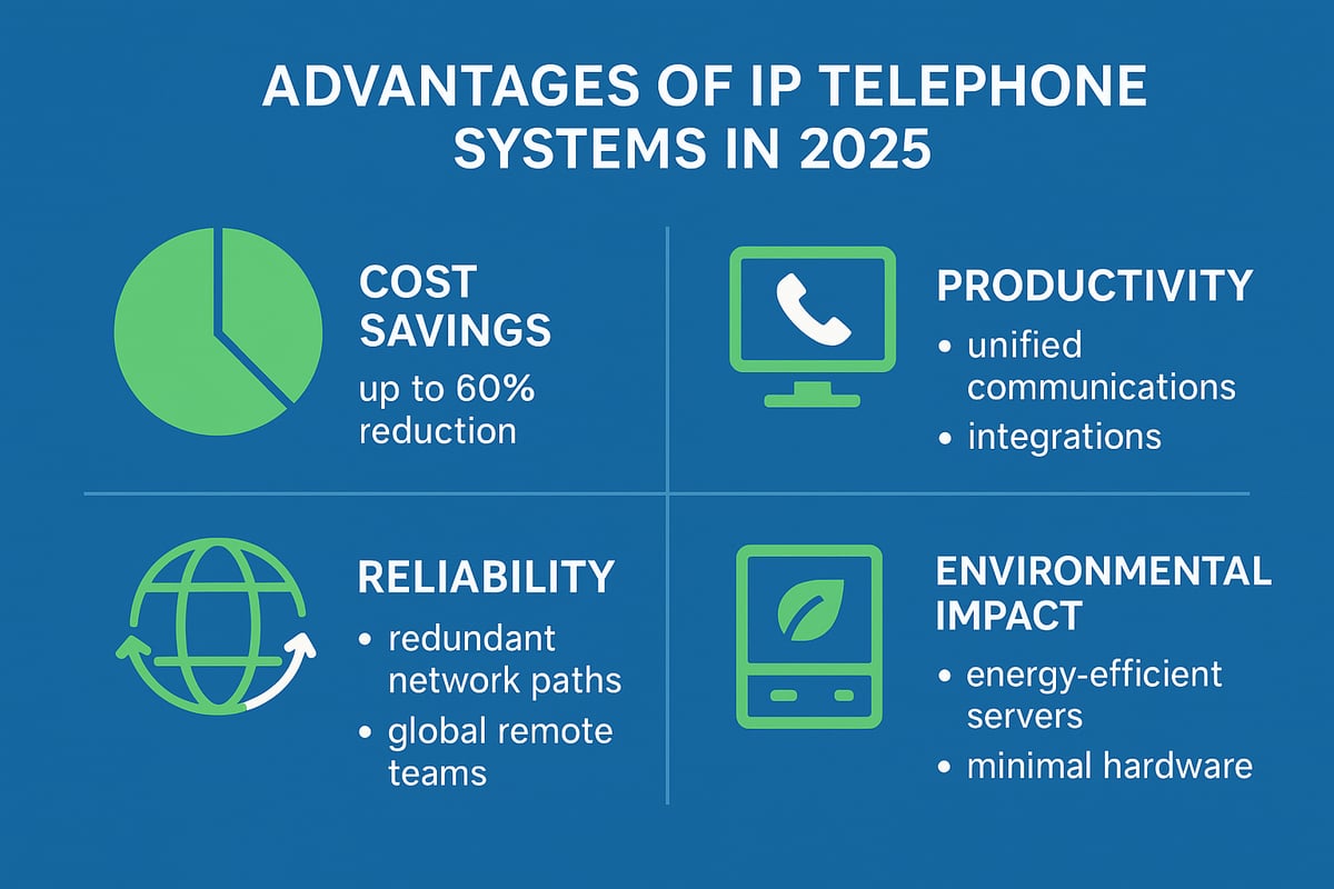 Advantages of IP Telephone Systems in 2025