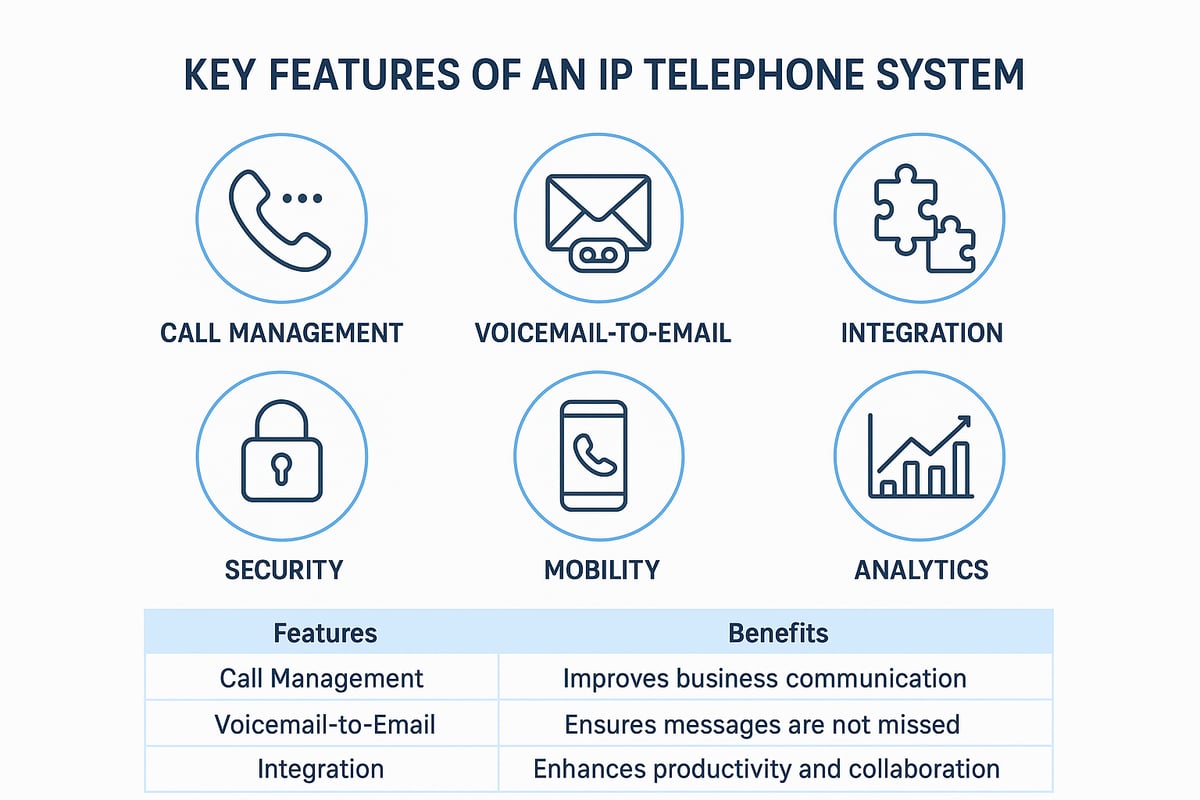 Key Features to Look for in an IP Telephone System