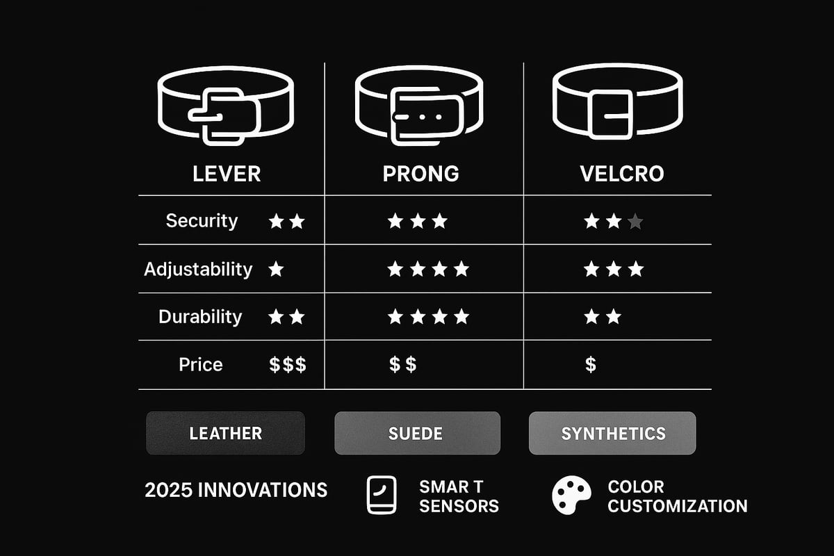 Types of Power Lifting Belts: Features, Materials, and Innovations for 2025
