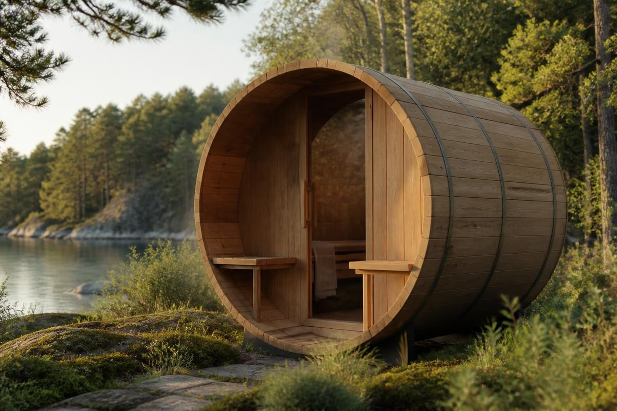 Cedar wood grain structure