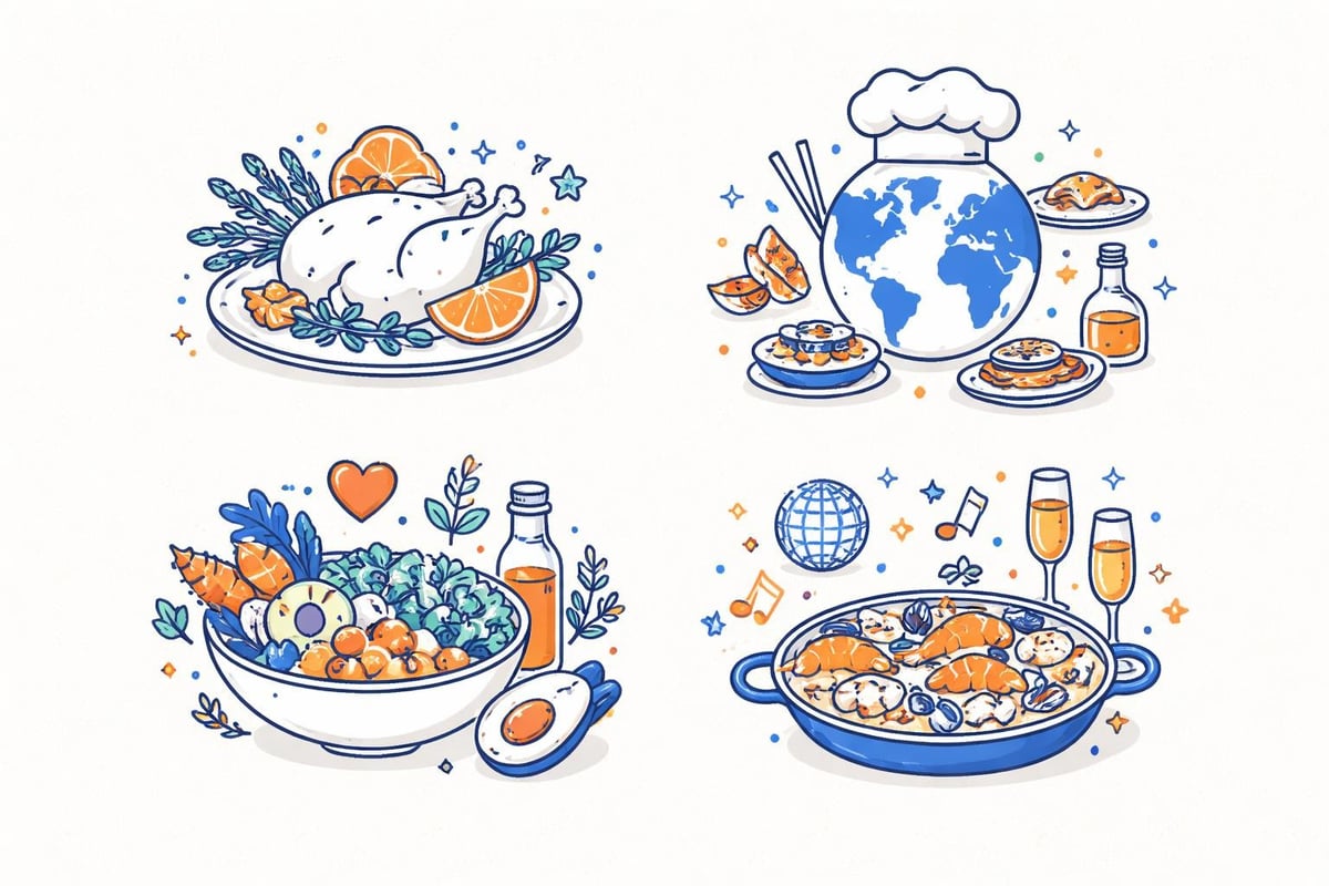 Kochkurs-Teilnehmer in Schwerin