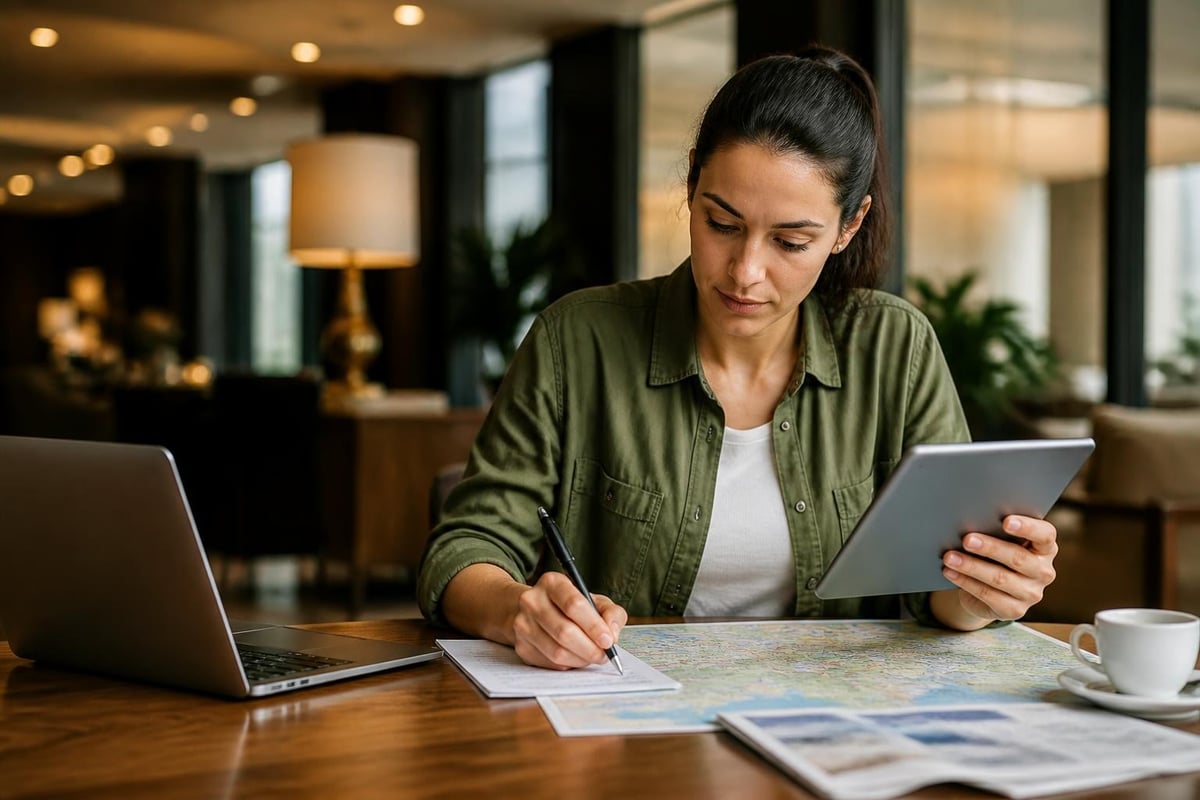 Escorted tour logistics coordination