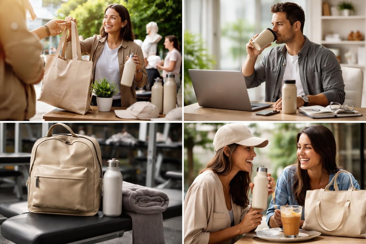 Brand visibility through promotional products