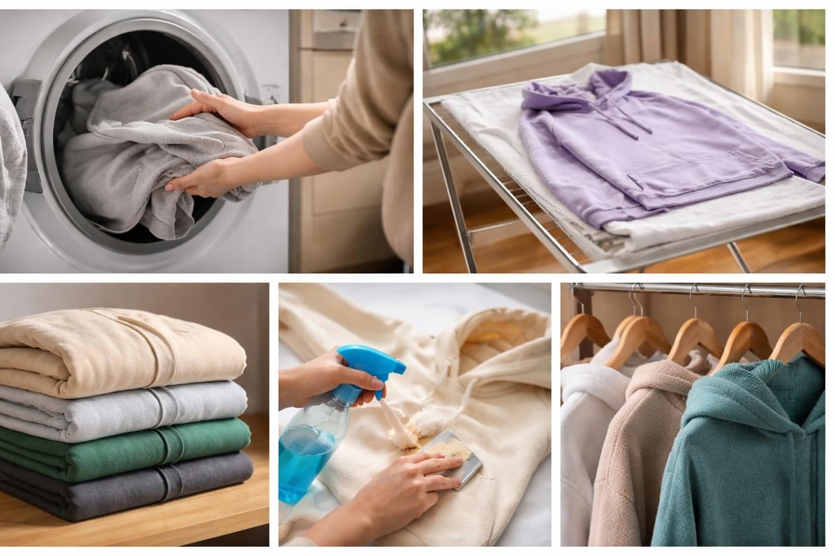 Hoodie care instructions