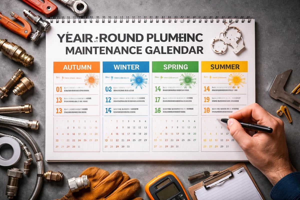 Plumbing maintenance schedule