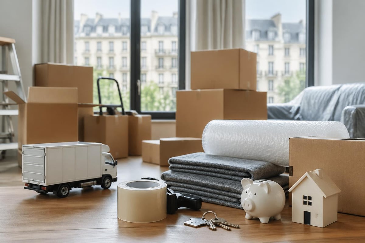 Planification budget déménagement