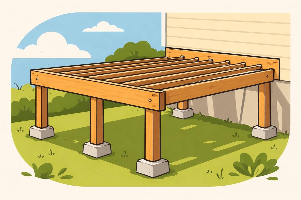 Timber deck structural components