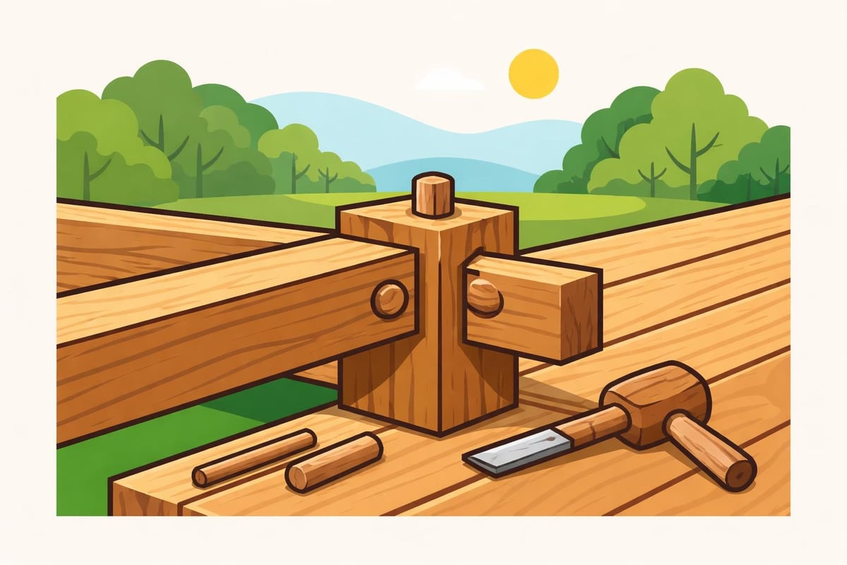 Traditional timber joints