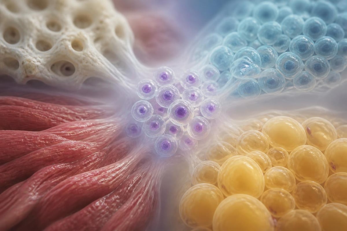 Stem cell differentiation pathways