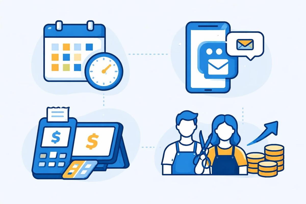 Core features of hair salon software