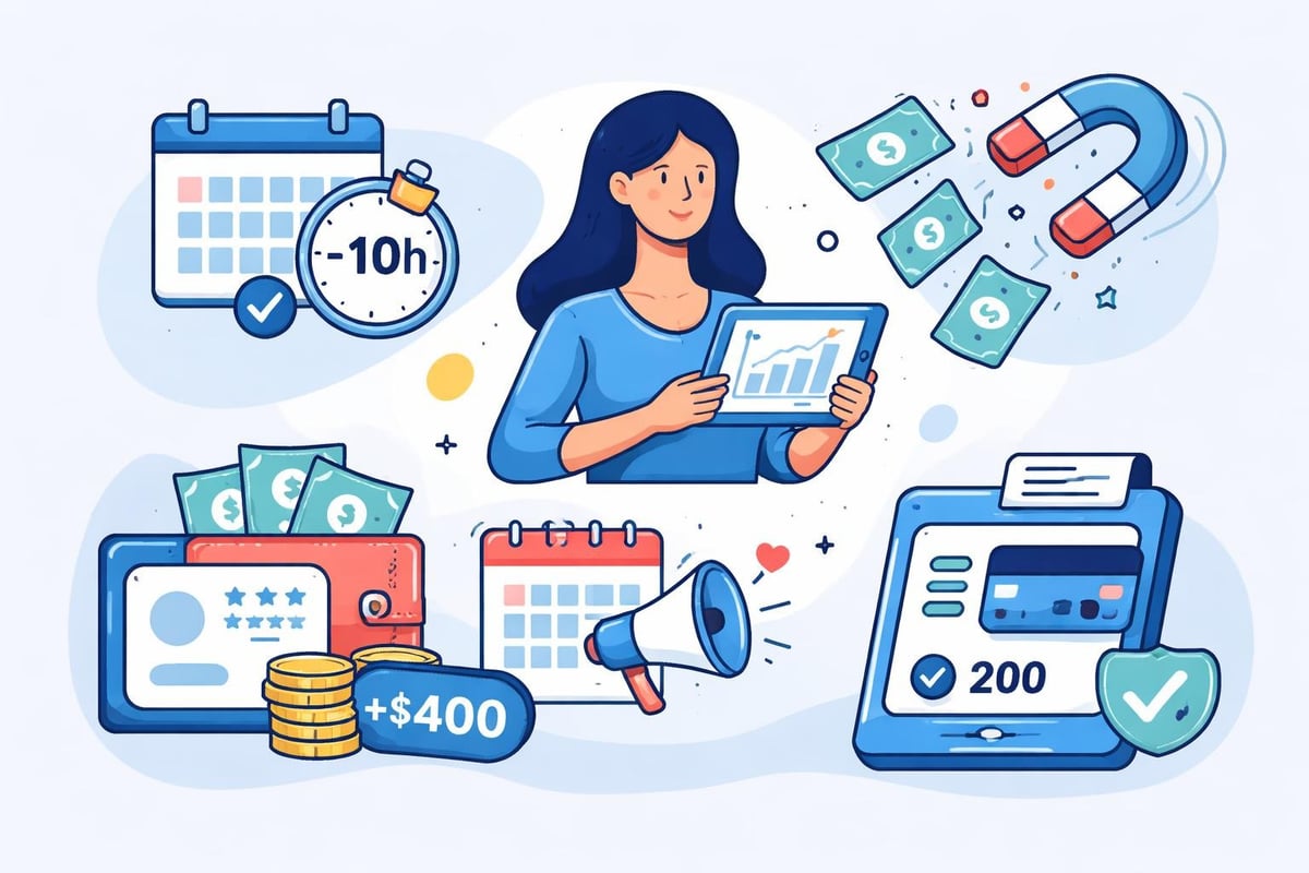 Salon software ROI breakdown