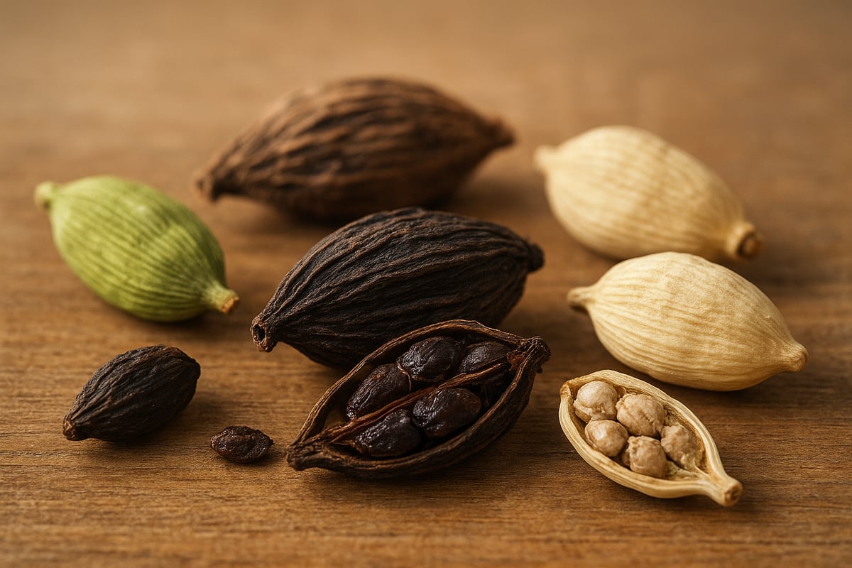 Les Différentes Variétés de Cardamome et leurs Caractéristiques