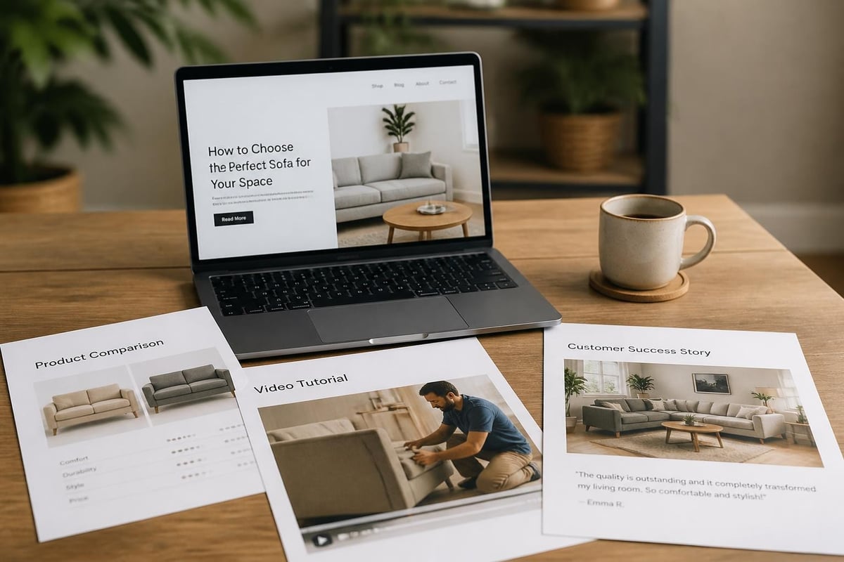 Content types for ecommerce